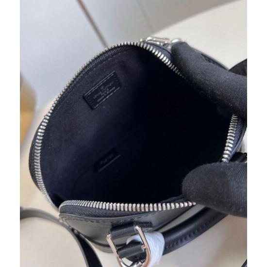 Replica Borsa Louis Vuitton Alma Nano M81945 Epi Nera