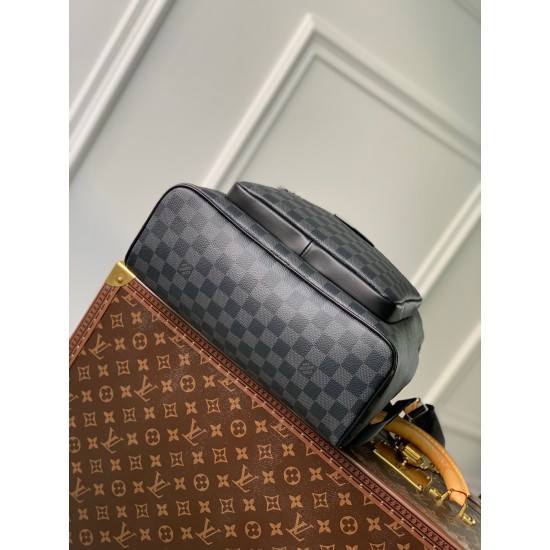Replica Zaino Louis Vuitton Josh in tela Damier Graphite N40365 Replica Zaino Louis Vuitton Josh in tela Damier Graphite N40365