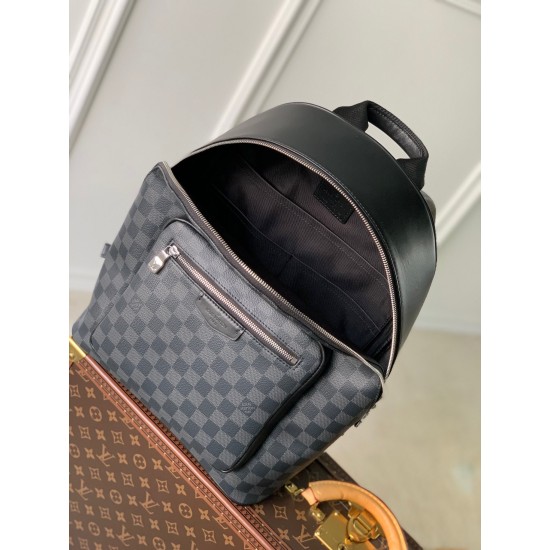 Replica Zaino Louis Vuitton Josh in tela Damier Graphite N40365 Replica Zaino Louis Vuitton Josh in tela Damier Graphite N40365