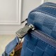 Replica Borsa a tracolla Louis Vuitton Trio in pelle Damier Infini N40438