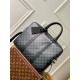 Replica Louis Vuitton Porte-Documents Voyage PM in tela Damier Graphite N40445