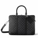 Replica Louis Vuitton Porte-Documents Voyage PM in tela Damier Graphite N40445