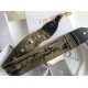 Replica Tracolla Dior Camouflage Tela ricamata Verde