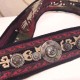 Replica Cinturino Dior Canvas di ispirazione bohémien rosso