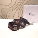 Replica Cinturino Dior Canvas di ispirazione bohémien rosso