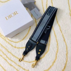 Replica Tracolla Dior Denim Christian Dior Blu