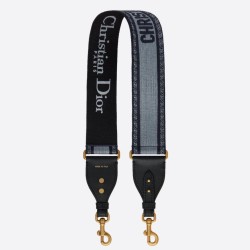 Replica Tracolla Dior Denim Christian Dior Blu