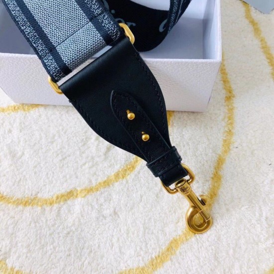 Replica Tracolla Dior Denim Christian Dior Blu