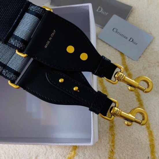 Replica Tracolla Dior Denim Christian Dior Blu