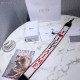 Replica Tracolla Christian Dior con motivo Je t'aime multicolore