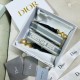 Replica Tracolla regolabile con ricamo Dior Grigia