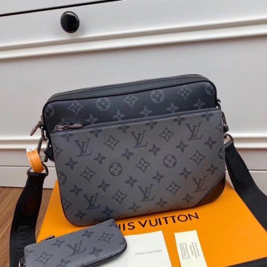 Replica Borse Trio Messenger Monogram Eclipse m69443