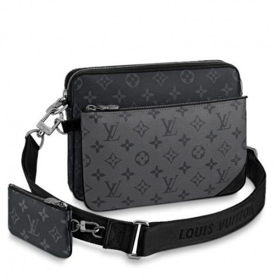 Replica Borse Trio Messenger Monogram Eclipse m69443
