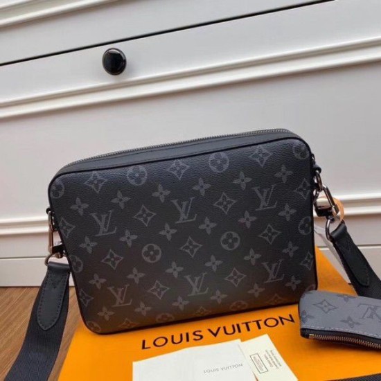 Replica Borse Trio Messenger Monogram Eclipse m69443