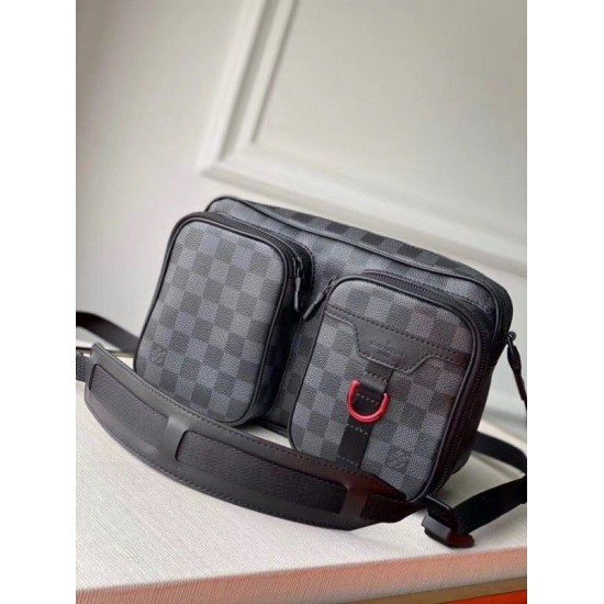 Replica Utility Messenger Damier Graphite N40280