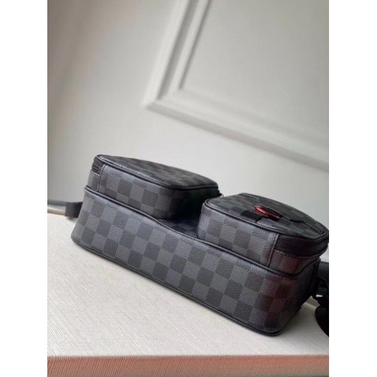 Replica Utility Messenger Damier Graphite N40280