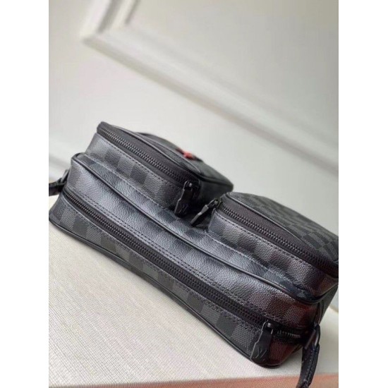 Replica Utility Messenger Damier Graphite N40280