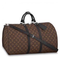 Replica Keepall Bandouliere 55 Monogram Macassar M56714