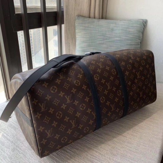 Replica Keepall Bandouliere 55 Monogram Macassar M56714 Replica Keepall Bandouliere 55 Monogram Macassar M56714