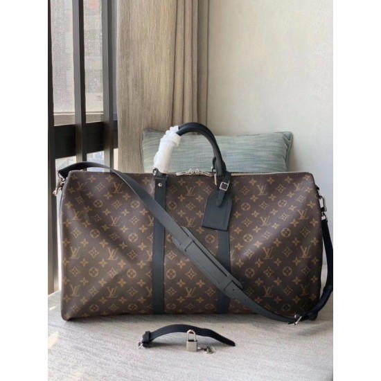 Replica Keepall Bandouliere 55 Monogram Macassar M56714 Replica Keepall Bandouliere 55 Monogram Macassar M56714