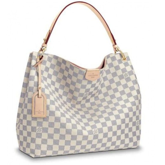Replica Graceful MM Damier Azur Canvas Rose Ballerine N42233 Replica Graceful MM Damier Azur Canvas Rose Ballerine N42233