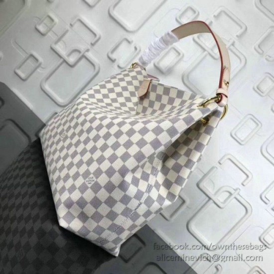 Replica Graceful MM Damier Azur Canvas Rose Ballerine N42233 Replica Graceful MM Damier Azur Canvas Rose Ballerine N42233