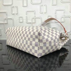 Replica Graceful MM Damier Azur Canvas Rose Ballerine N42233