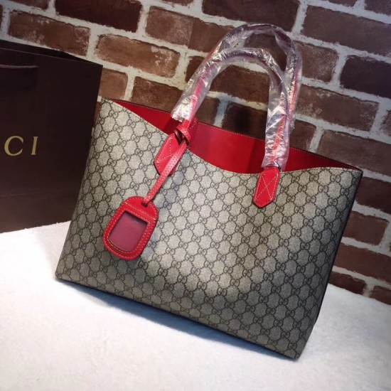 Replica Reversible GG Medium Tote 368568 Red