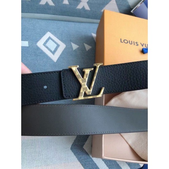 Replica Cintura reversibile Gold Damier LV 40MM M0333V