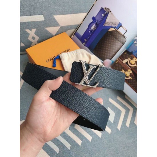 Replica Cintura reversibile Damier LV 40MM argento M0336V