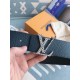 Replica Cintura reversibile Damier LV 40MM argento M0336V