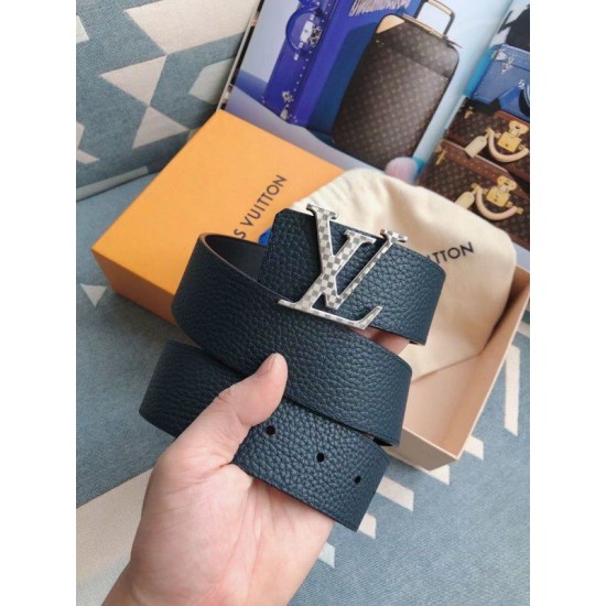 Replica Cintura reversibile Damier LV 40MM argento M0336V