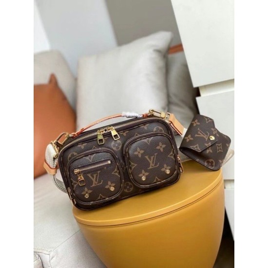 Replica Utility Crossbody Bag Monogram Canvas M80446