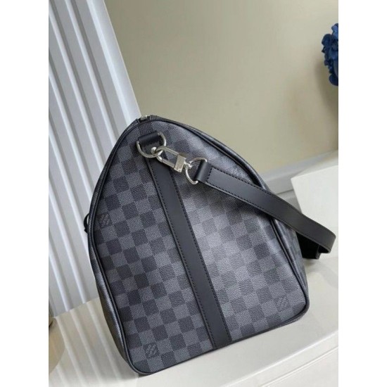 Replica Keepall Bandouliere 50 Damier Graphite 3D N50016 Replica Keepall Bandouliere 50 Damier Graphite 3D N50016