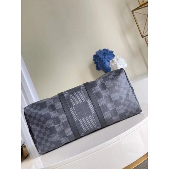 Replica Keepall Bandouliere 50 Damier Graphite 3D N50016 Replica Keepall Bandouliere 50 Damier Graphite 3D N50016