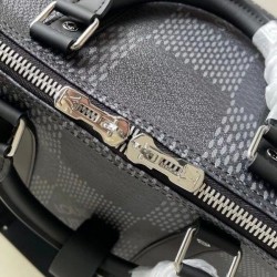 Replica Keepall Bandouliere 50 Damier Graphite 3D N50016