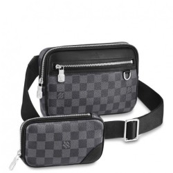 Replica Scott Messenger Bag Damier Graphite N50018