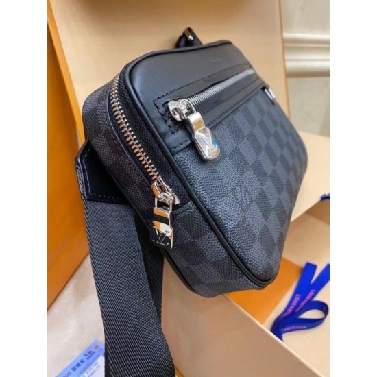 Replica Scott Messenger Bag Damier Graphite N50018
