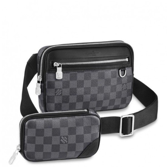 Replica Scott Messenger Bag Damier Graphite N50018