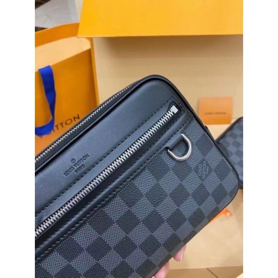 Replica Scott Messenger Bag Damier Graphite N50018