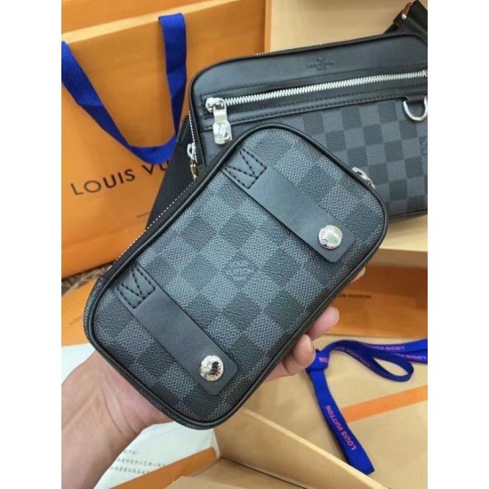 Replica Scott Messenger Bag Damier Graphite N50018