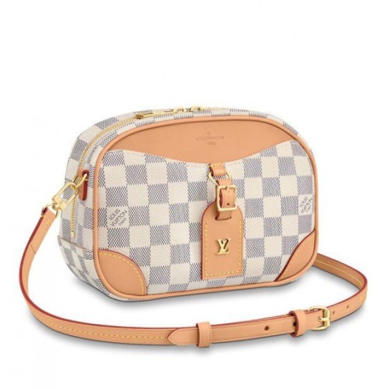 Replica Borsa Mini Deauville Damier Azur N50048