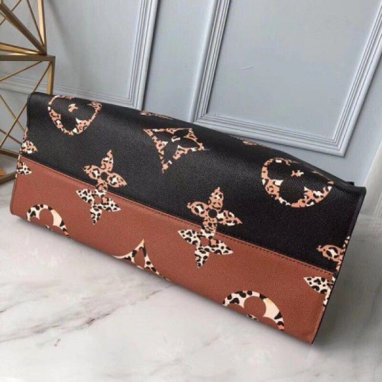 Replica Onthego Monogram Jungle Leopard Zebra M44674