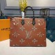 Replica Onthego Monogram Jungle Leopard Zebra M44675