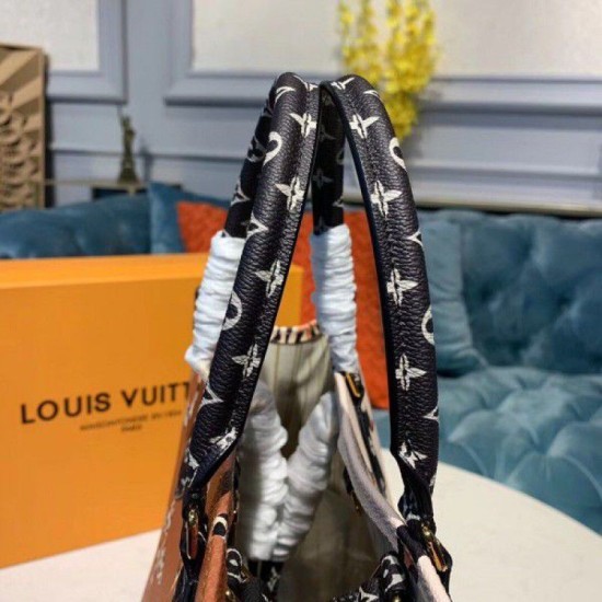 Replica Onthego Monogram Jungle Leopard Zebra M44675
