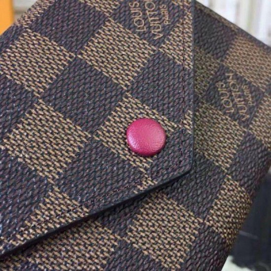 Replica Portafoglio Victorine Damier Ebene N41659