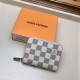 Replica Portamonete Zippy Damier Azur N60229