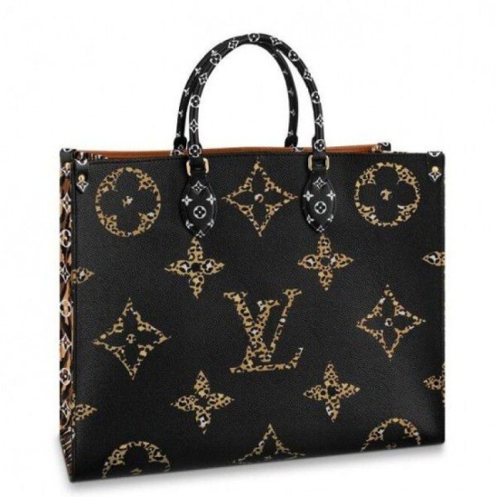 Replica Onthego Monogram Jungle Leopard Zebra M44674
