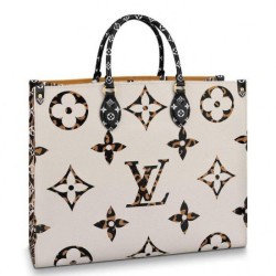 Replica Onthego Monogram Jungle Leopard Zebra M44675