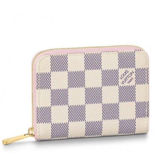 Replica Portamonete Zippy Damier Azur N60229